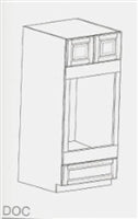 Double Oven Cabinet 3084