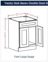 VANITY SINK BASE 30