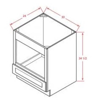 base microwave cabinet