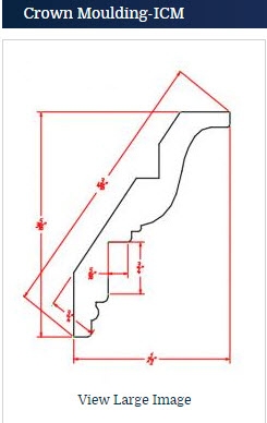 INSET CROWN MOLDING