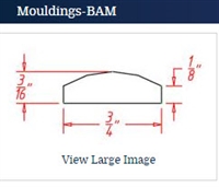 Sage Green Batten  Moulding