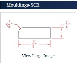 Sage Green Scribe  Moulding