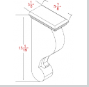 Sage GreenTraditional Corbel