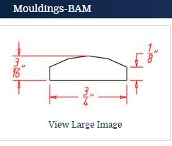 Oxford Toffee Batten Molding