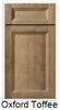 Oxford Toffee Shaker Sample Door