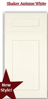 Shaker Antique White Sample Door