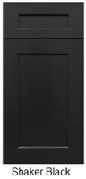 Shaker Black Sample Door