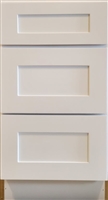 Shaker White Drawer Base 18-3