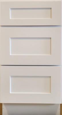 Shaker White Drawer Base 18-3