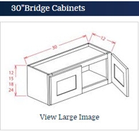 Shaker White Wall 30 w x 24 h