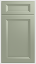 Sage green sample door